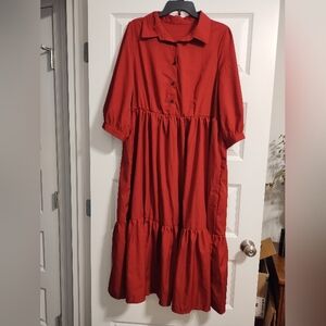Red Shein Dress